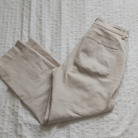 Everlane Pants - Everlane straight leg cropped pants